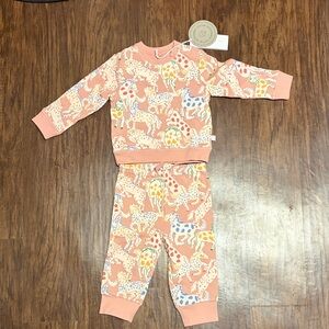 Stella McCartney Kids matching sweatshirt and sweatpants 18 months NWT
